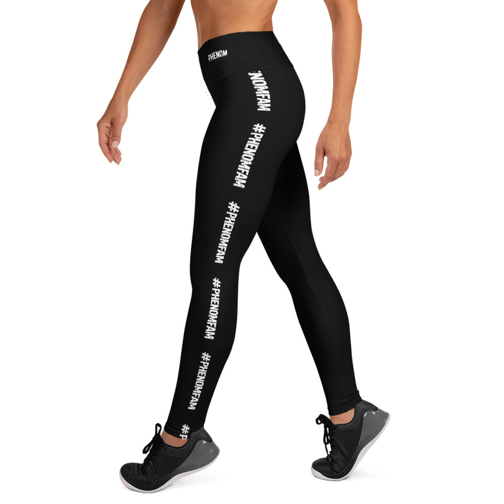 phenom leggings black back left leg