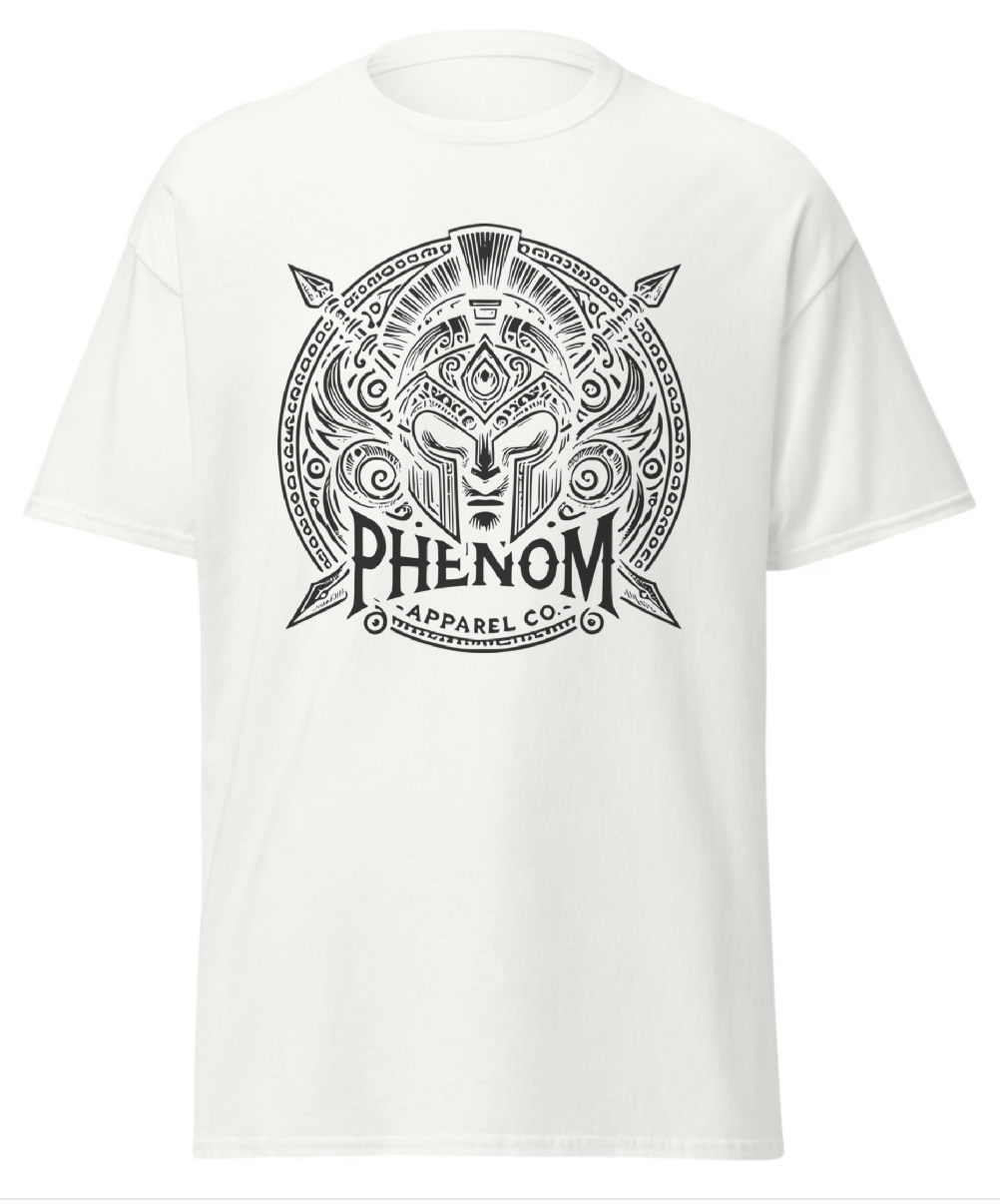 phenom_spartan_tee_white_front