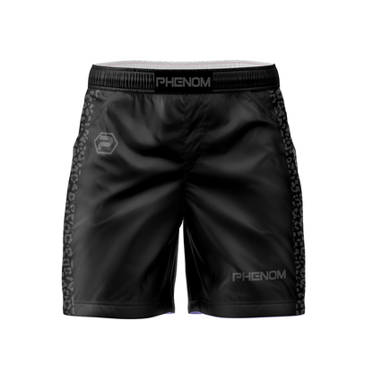 Black shorts on a white background