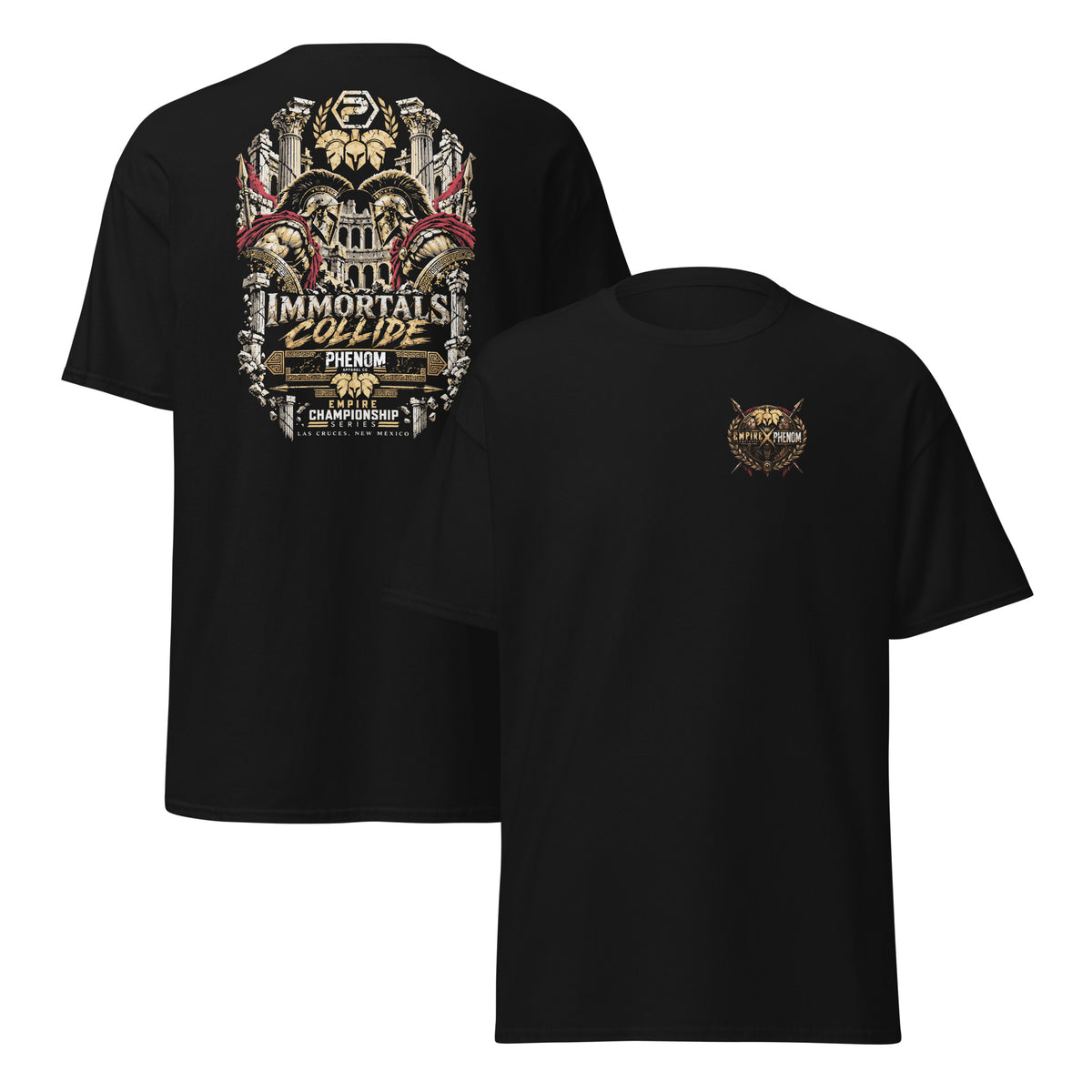 phenom x empire collab event tee