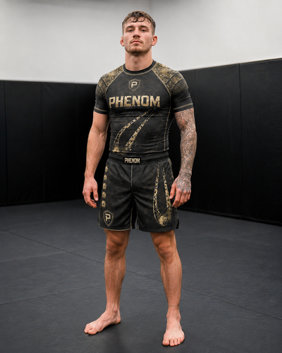 PHENOM Giant Slayer BJJ Rash Guard, front product view