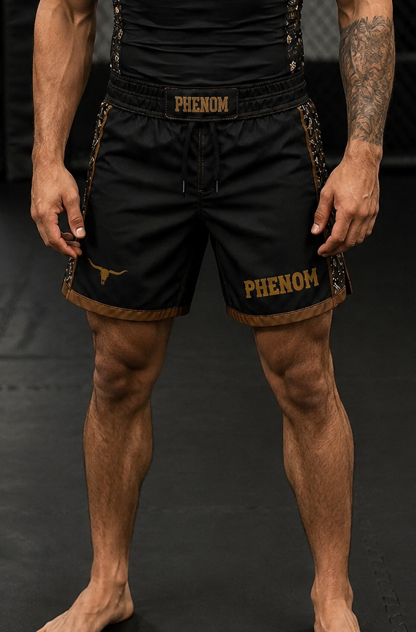 PHENOM Texas Collection BJJ Rash Guard, front product view