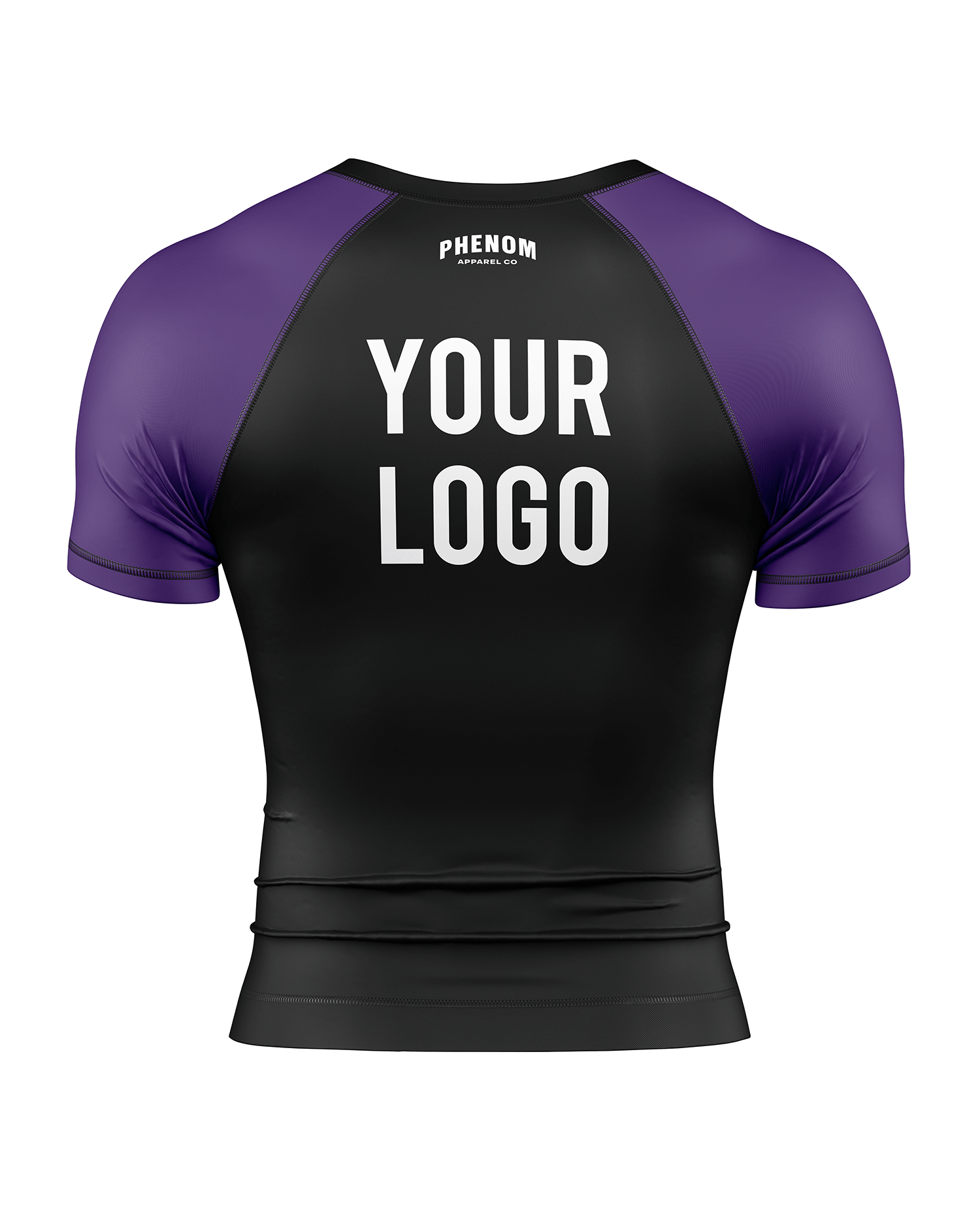 PHENOM FIGHTWEAR - Custom - Ranked Rash Guard - Solid Color