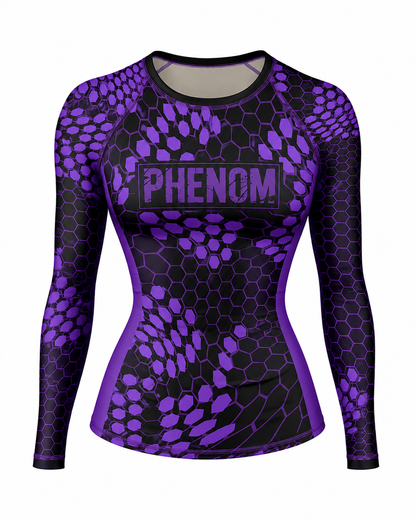 PRE-ORDER** PHENOM – HEXCORE Ranked Rash Guard