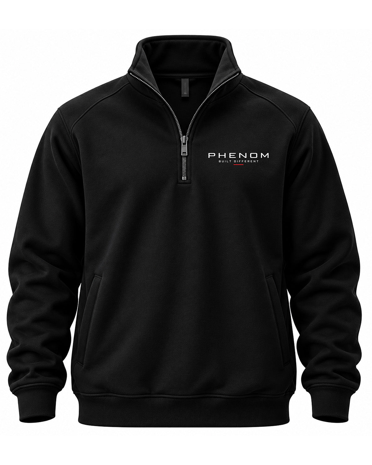 PHENOM - Built Different  - Quarter Zip Fleece
