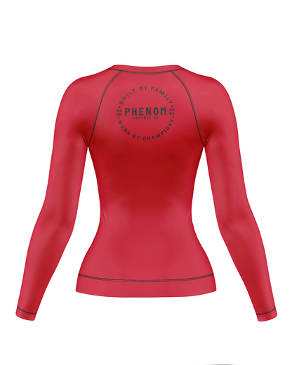 PHENOM FIGHTWEAR - APEX COMPETITOR - Ladies Long Sleeve Rash Guard