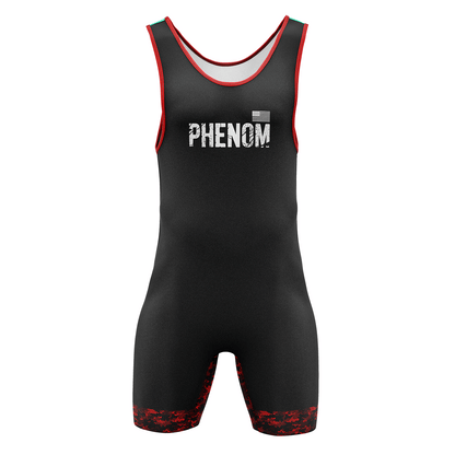 PHENOM FIGHTWEAR - PIXEL STATIC - Men's Singlet - [BWI]