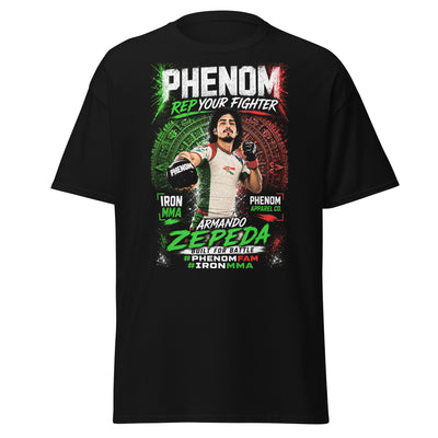 PHENOM IRON MMA Armando Zepeda Unisex Graphic T-Shirt, front product view