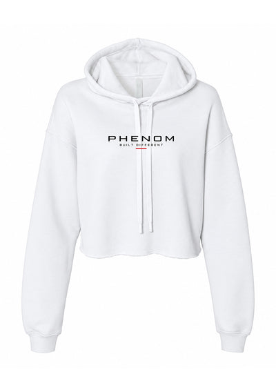 white_crop_hoodie_phenom_built_different_front