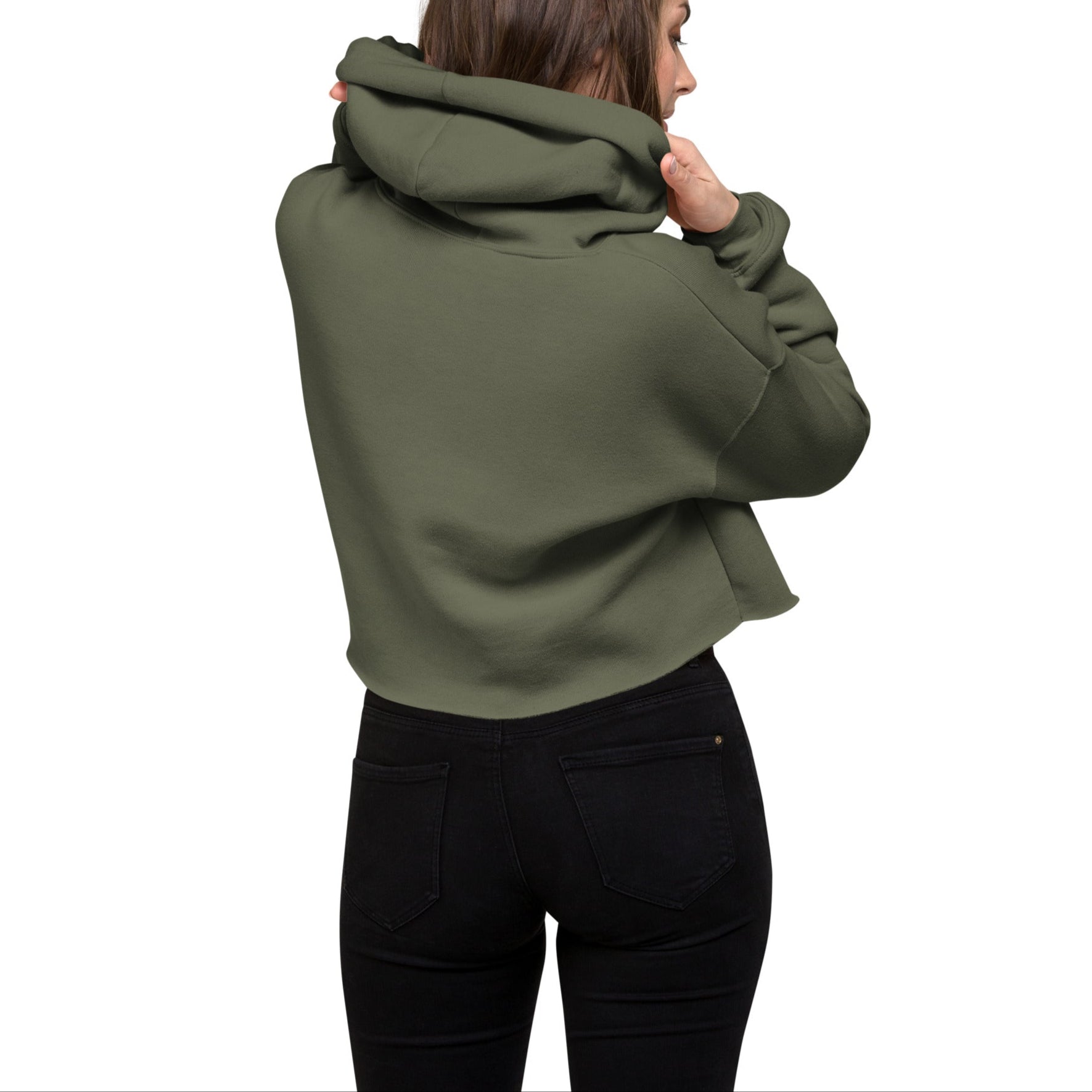 womens-cropped-hoodie-military-green-back