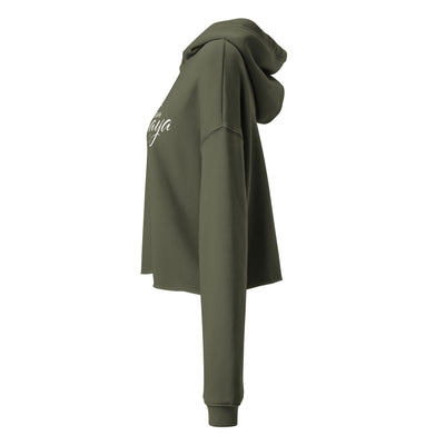 PHENOM AMAYA Women's Crop Hoodie, alternate view 6