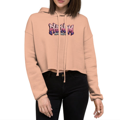 womens-cropped-hoodie-peach-front